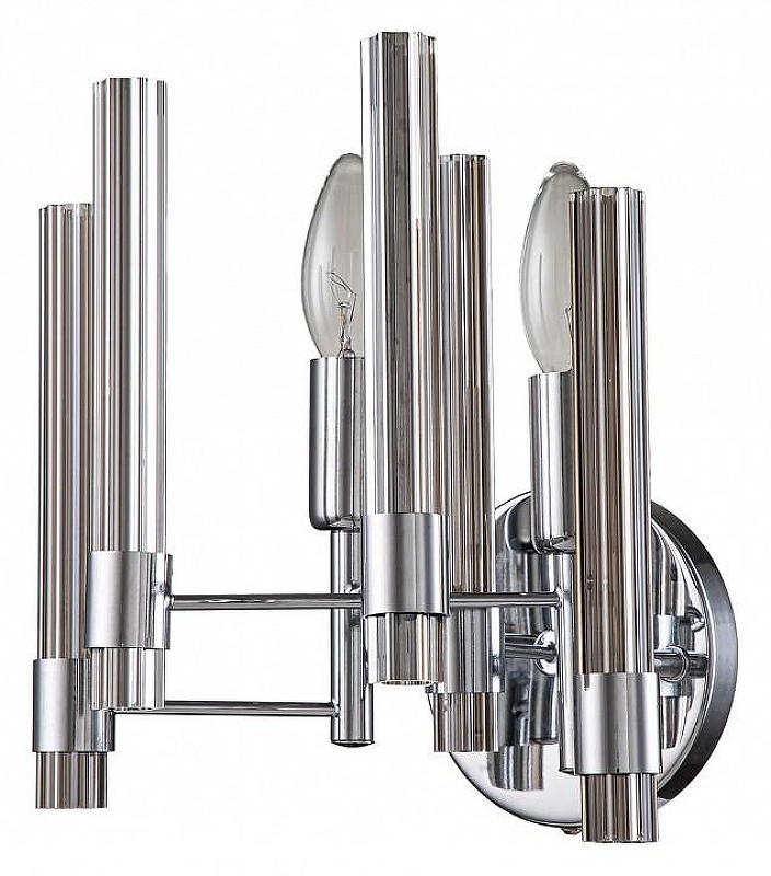 Бра Indigo Favara 11040/2W Chrome цвет плафона/подвески Прозрачный, цвет арматуры Хром