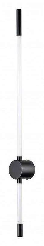 Бра Indigo Filato 14008/1W Black цвет плафона/подвески Белый, цвет арматуры Черный