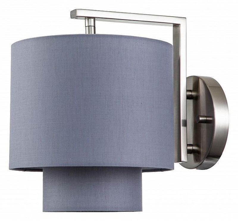 Бра Indigo Nebbia 13020/1W Nickel цвет плафона/подвески Серый, цвет арматуры Никель
