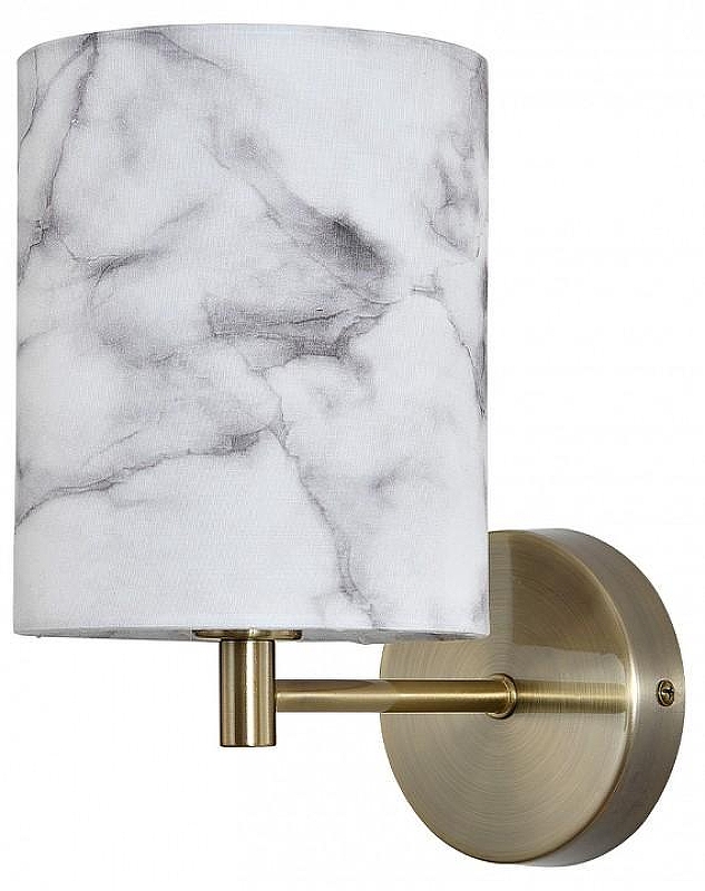 Бра Indigo Venato 13036/1W Brass цвет плафона/подвески Белый, Мрамор, цвет арматуры Бронза
