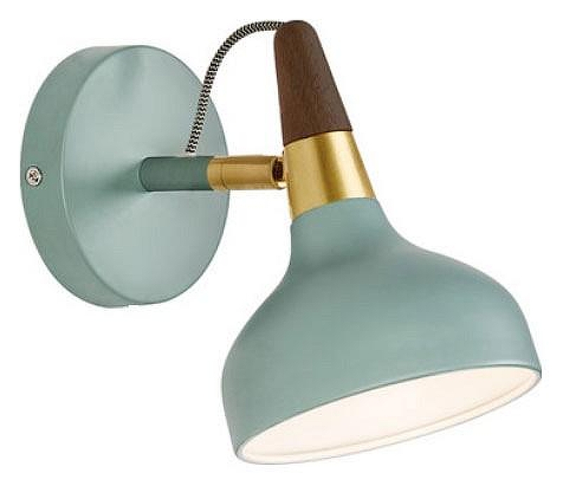 Бра Inodesign Opland INO_Opland Blue 44.2016 цвет плафона/подвески Голубой, цвет арматуры Голубой, Золото
