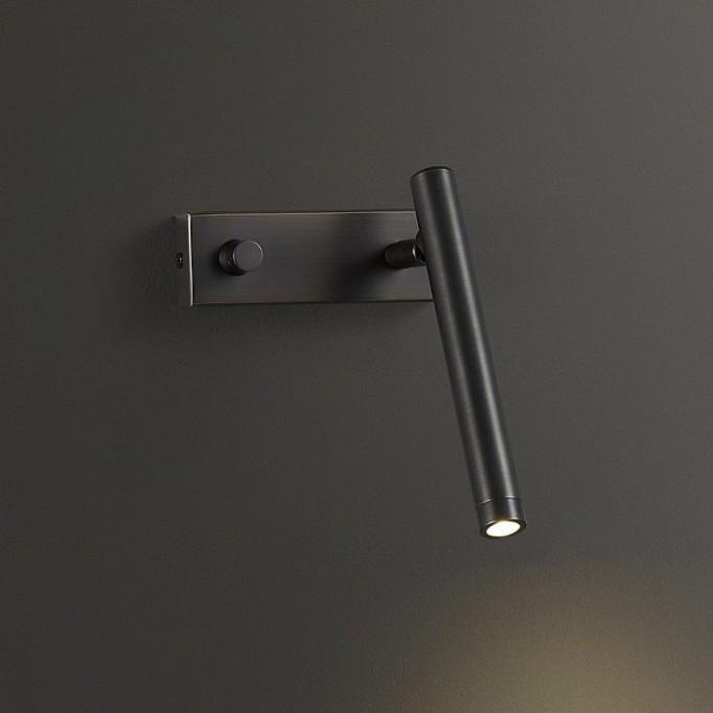 Бра Inodesign Stale INO_Stale Black 44.1217 цвет плафона/подвески Черный, цвет арматуры Черный