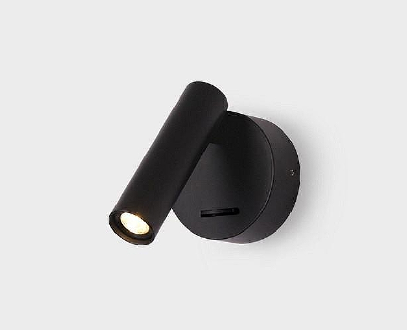 Бра Italline IT08-8023 IT08-8023 black 3000K цвет плафона/подвески Черный, цвет арматуры Черный