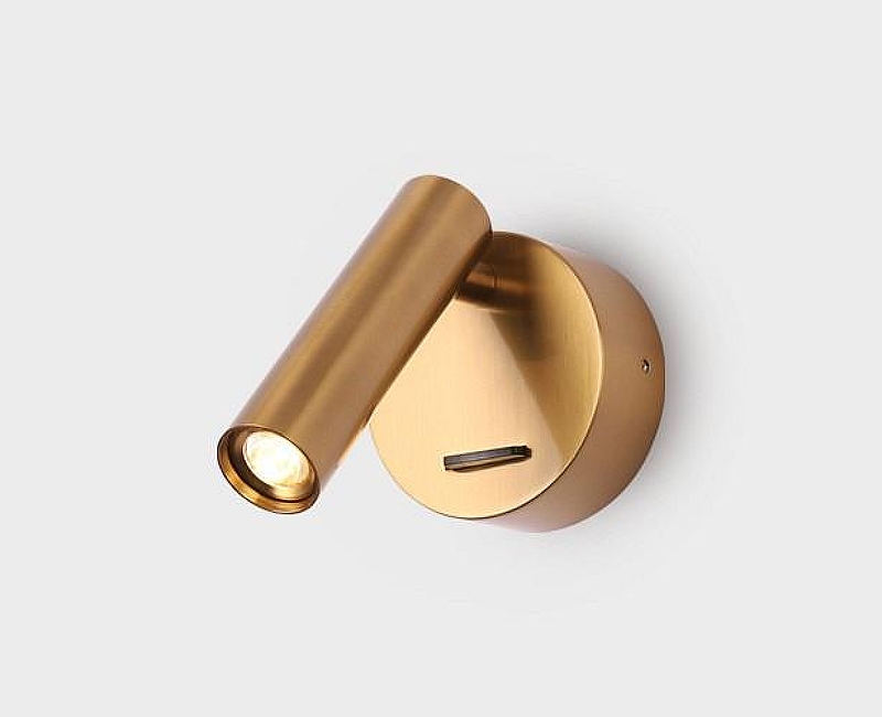 Бра Italline IT08-8023 IT08-8023 bronze 3000K цвет плафона/подвески Золото, цвет арматуры Золото