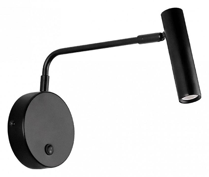 Бра Kink Light Алери 08070L,19 цвет плафона/подвески Черный, цвет арматуры Черный