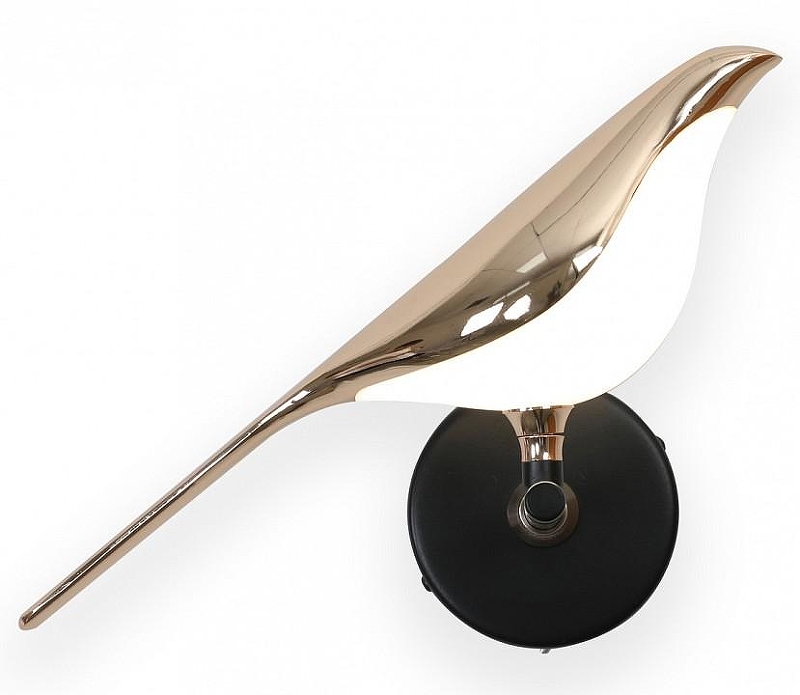 Бра Kink Light Арси 08446-1,33 цвет плафона/подвески Белый, Золото, цвет арматуры Золото, Черный