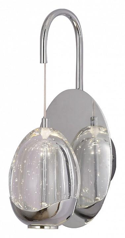 Бра Kink Light Берти 07866,02 цвет плафона/подвески Прозрачный, Хром, цвет арматуры Хром