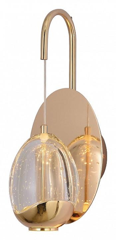 Бра Kink Light Берти 07866,33 цвет плафона/подвески Золото, Прозрачный, цвет арматуры Золото