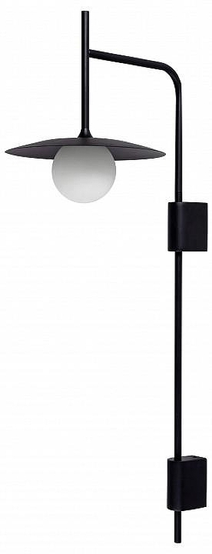 Бра Kink Light Элисон 08469W-2,19 цвет плафона/подвески Белый, цвет арматуры Черный