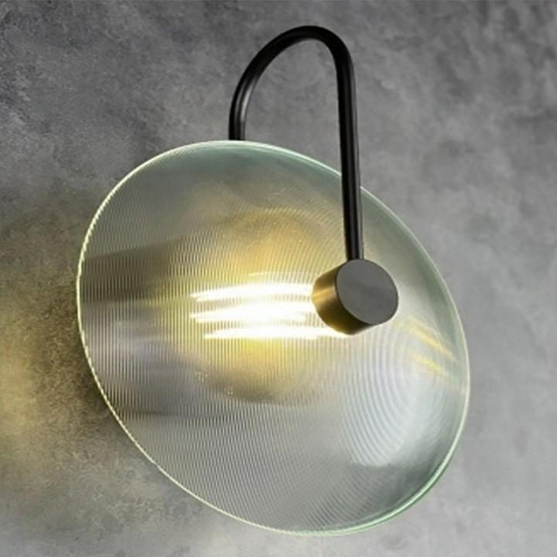 Бра Kink Light Мелисса 08438-2,19(21) цвет плафона/подвески Прозрачный, цвет арматуры Черный