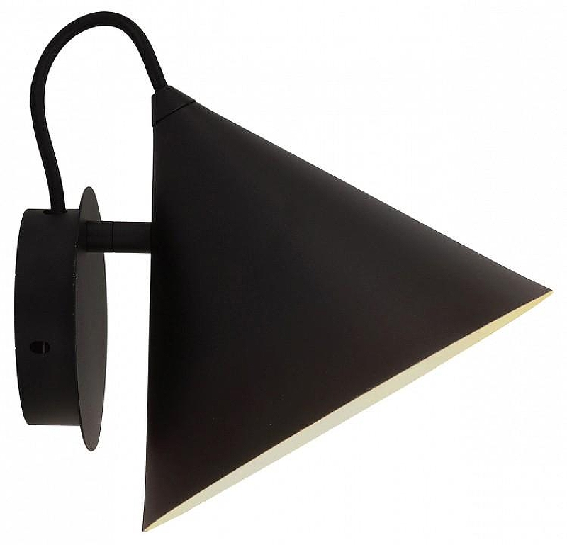 Бра Kink Light Райви 08482-W,19 цвет плафона/подвески Черный, цвет арматуры Черный