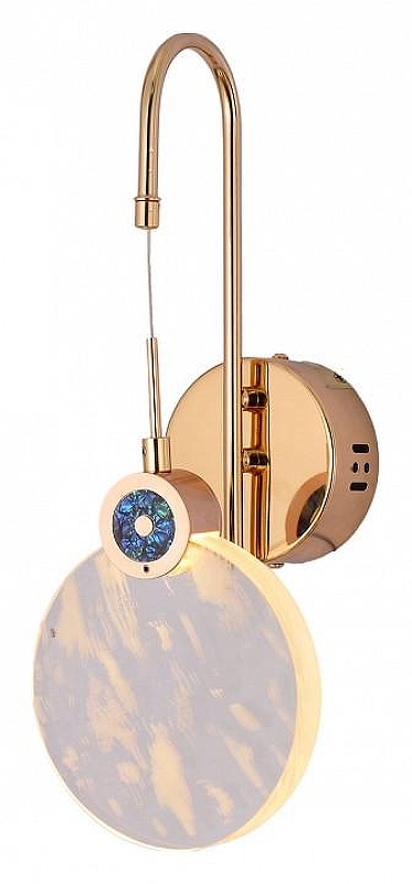 Бра Kink Light Викси 07857,33 цвет плафона/подвески Прозрачный, цвет арматуры Золото