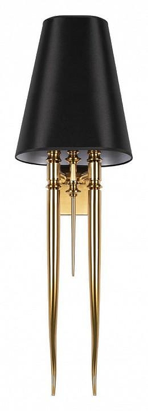 Бра Loft it Brun1lde 10207W/L Gold цвет плафона/подвески Черный, цвет арматуры Золото