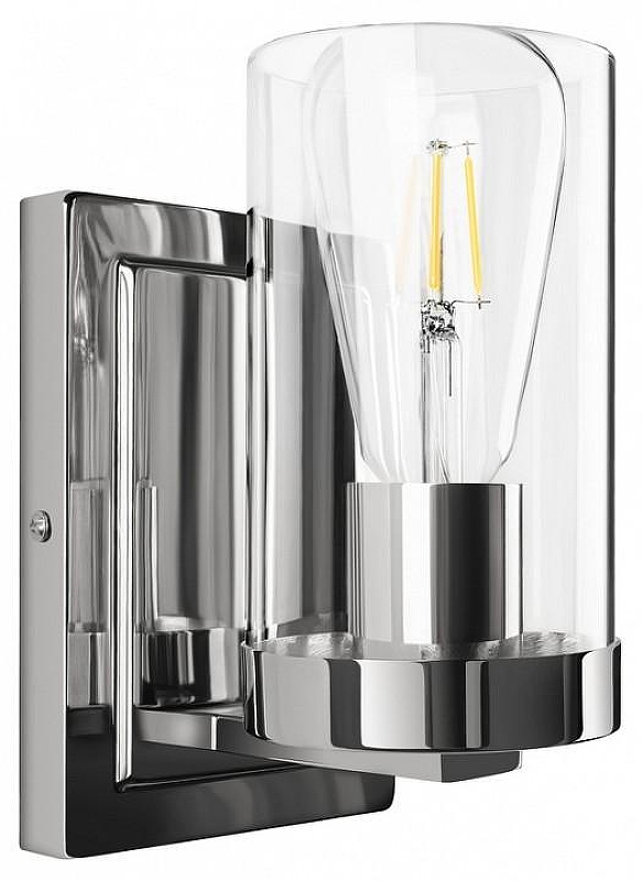 Бра Loft it Candlel1ght 10437W цвет плафона/подвески Прозрачный, цвет арматуры Никель