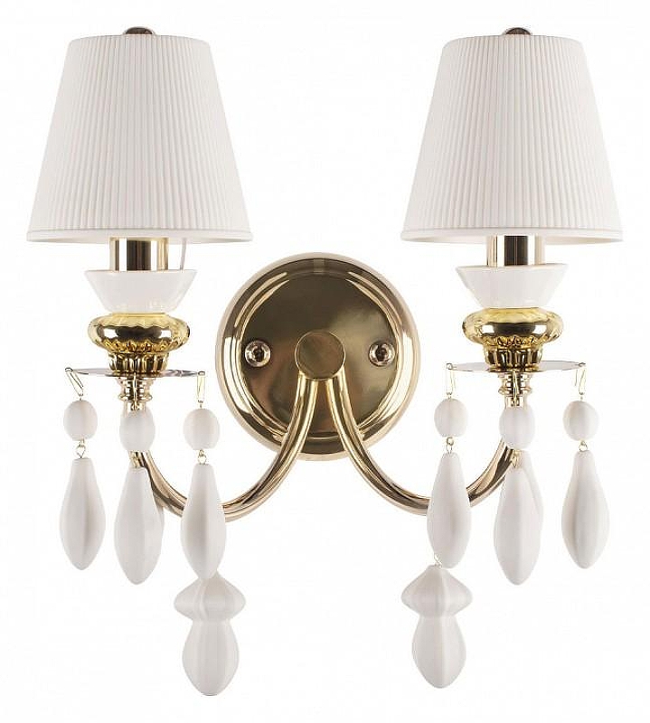 Бра Loft it Grace 10203/2W White цвет плафона/подвески Белый, цвет арматуры Белый, Золото