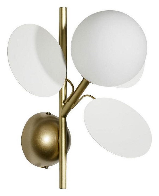 Бра Loft it Matisse 10008/1W white цвет плафона/подвески Белый, цвет арматуры Белый, Золото