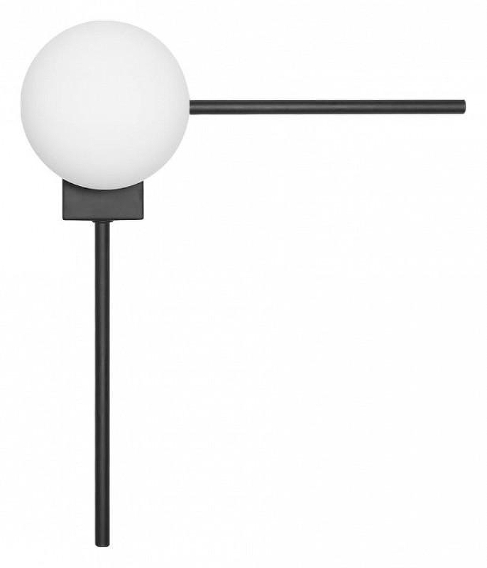 Бра Loft it Mer1d1an 10132/E Black цвет плафона/подвески Белый, цвет арматуры Черный