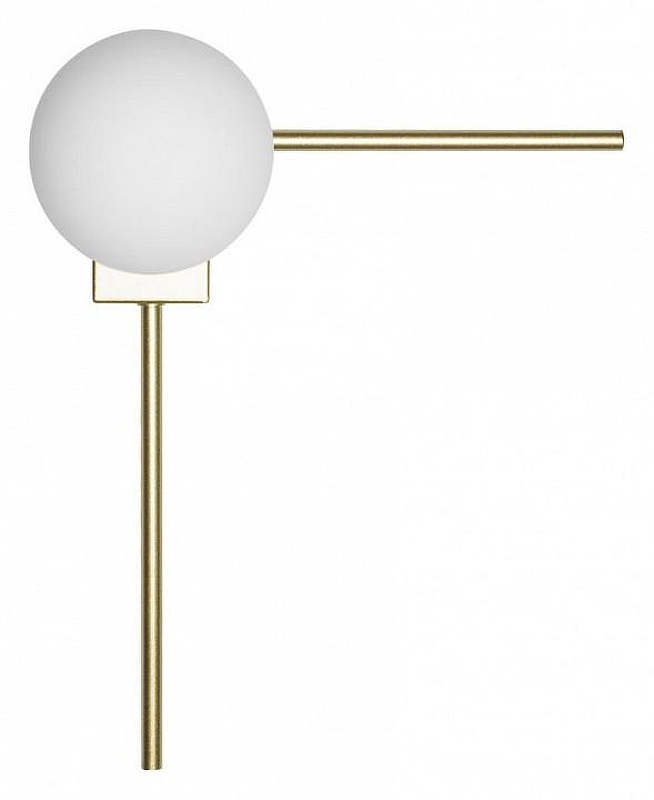 Бра Loft it Mer1d1an 10132/E Gold цвет плафона/подвески Белый, цвет арматуры Золото