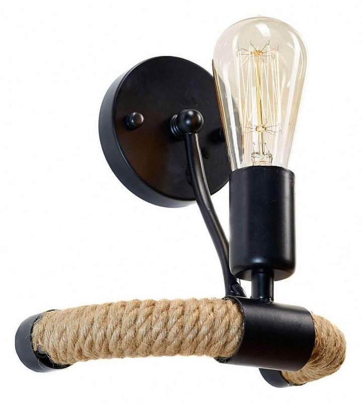 Бра Loft it Rope F1lament LOFT1861/1W цвет Коричневый, Черный