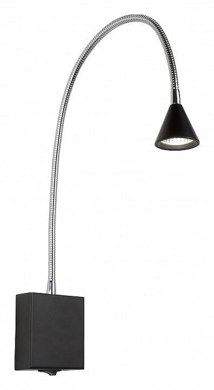 Бра Lucide Buddy 18293/03/30 цвет плафона/подвески Черный, цвет арматуры Черный