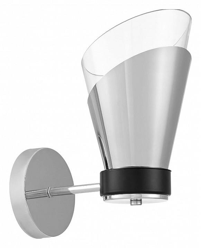 Бра LUMINA DECO Fabro LDW 7013-1 CHR+PR цвет плафона/подвески Прозрачный, Хром, цвет арматуры Хром