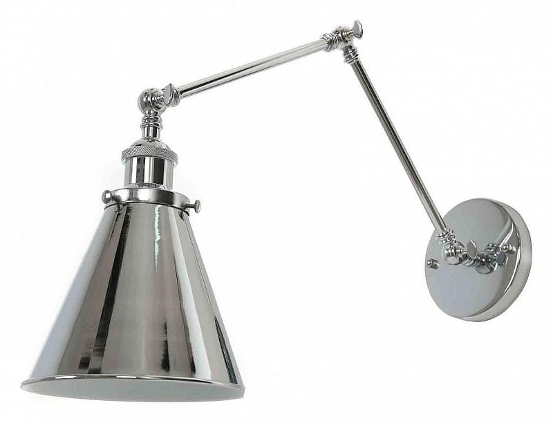 Бра LUMINA DECO Rubi LDW B007-2 CHR цвет плафона/подвески Хром, цвет арматуры Хром