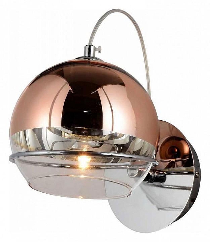 Бра LUMINA DECO Veroni LDW 1029-1 R.GD цвет плафона/подвески Золото, Прозрачный, цвет арматуры Золото