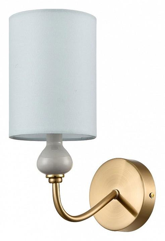 Бра Lumion Anri 6590/1W цвет плафона/подвески Зеленый, цвет арматуры Зеленый, Латунь