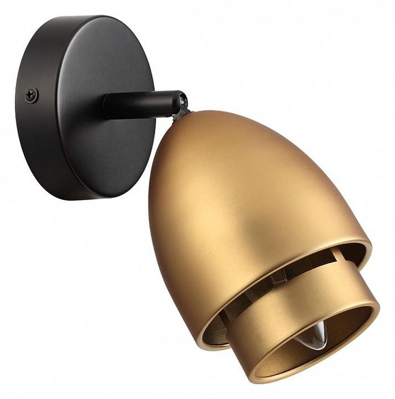 Бра Lumion Avrora 8001/1W цвет плафона/подвески Золото, цвет арматуры Черный