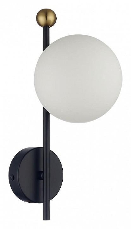 Бра Lumion Melody 6581/1W цвет плафона/подвески Белый, цвет арматуры Золото, Черный