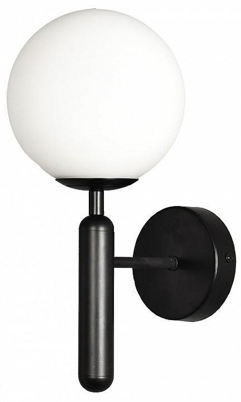 Бра Lussole Cleburne LSP-8592 цвет плафона/подвески Белый, цвет арматуры Черный
