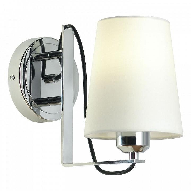 Бра Lussole Cozy LSP-8810 цвет плафона/подвески Белый, цвет арматуры Хром