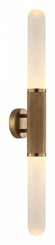 Бра Lussole LSP-8481 LSP-8482 цвет плафона/подвески Белый, цвет арматуры Бронза