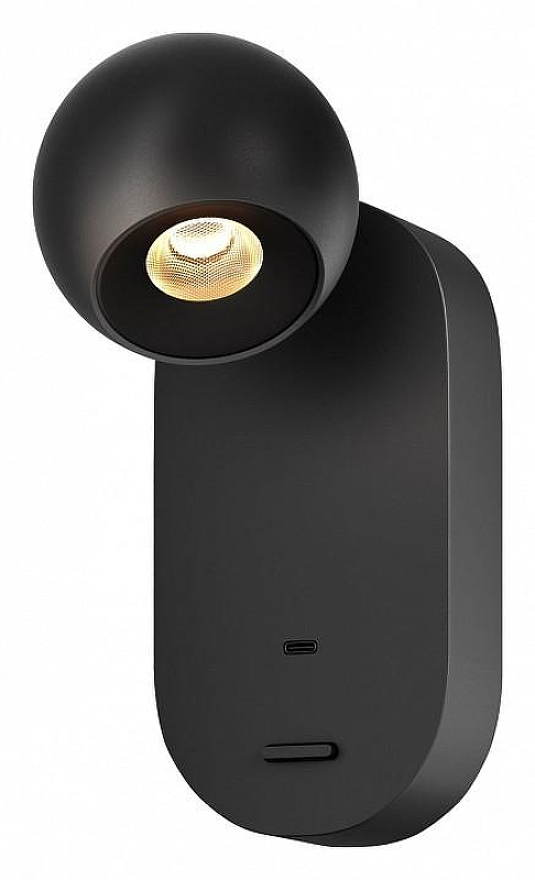 Бра Maytoni Elf1n MOD434WL-L5B3K цвет плафона/подвески Черный, цвет арматуры Черный