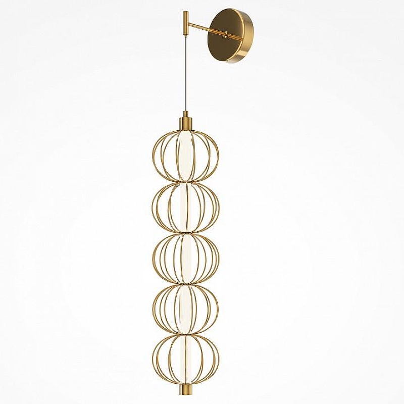 Бра Maytoni Golden Cage MOD216WL-L10G3K цвет плафона/подвески Золото, цвет арматуры Золото