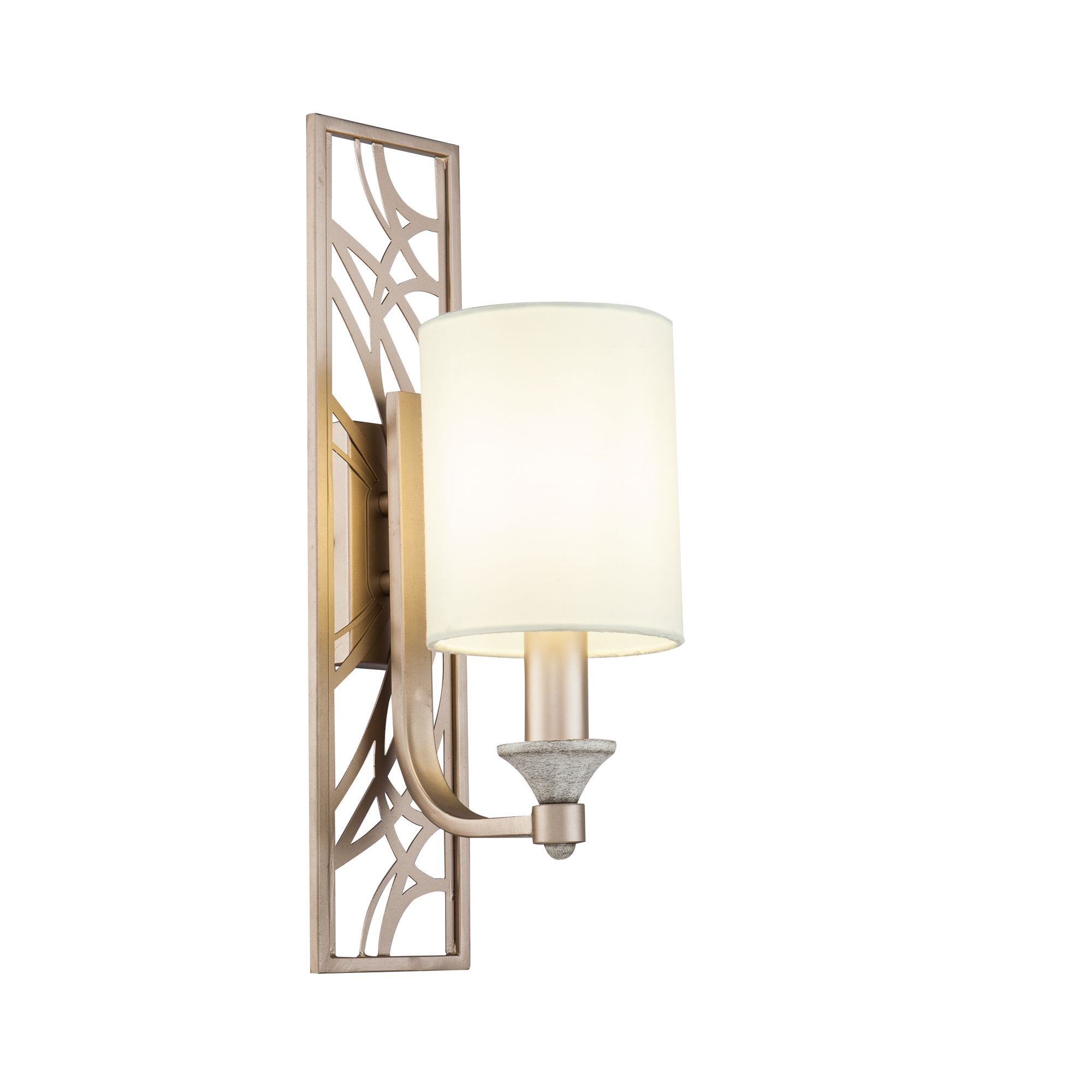 Бра Maytoni H005WL-01BG Кремовый с Золотом 1хE14х40W