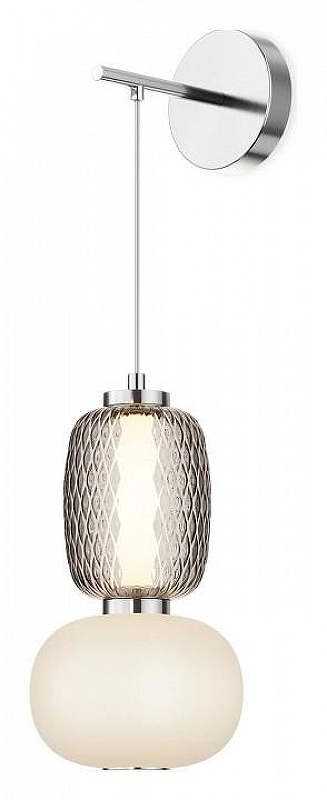 Бра Maytoni Pattern MOD267WL-L18CH3K цвет плафона/подвески Белый, Серый, цвет арматуры Хром
