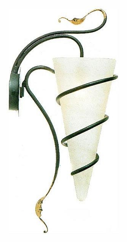 Бра MM Lampadari 5339 5339/A1 цвет плафона/подвески Белый, цвет арматуры Черный