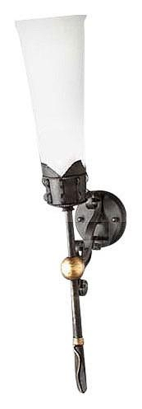 Бра MM Lampadari 5471 5471/A1 V1107 цвет плафона/подвески Белый, цвет арматуры Бронза