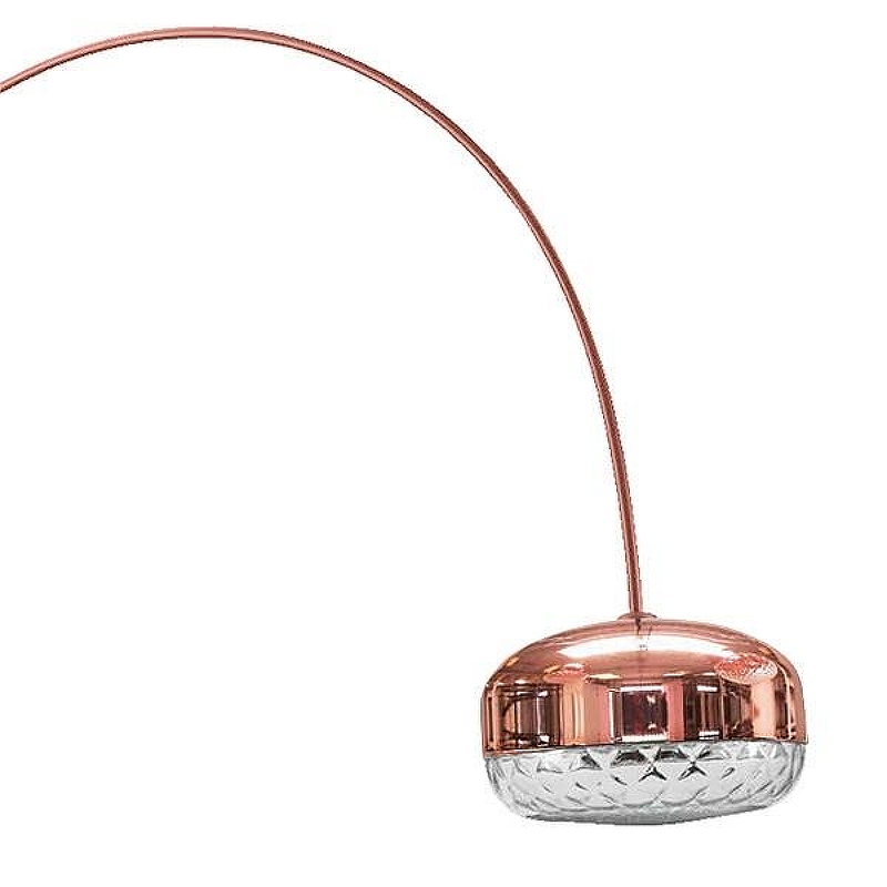 Бра MM Lampadari BALLOTON 7211/A1 01 V2806 цвет плафона/подвески Прозрачный, Медь, цвет арматуры Медь