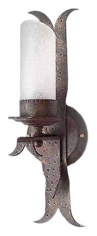 Бра MM Lampadari Gladiatore 5034/A1 V2096 цвет плафона/подвески Белый, цвет арматуры Коричневый