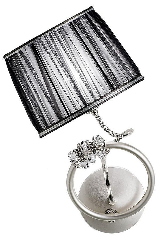 Бра MM Lampadari Ombrello 6900/A1 11 V2568 цвет плафона/подвески Черный, цвет арматуры Хром