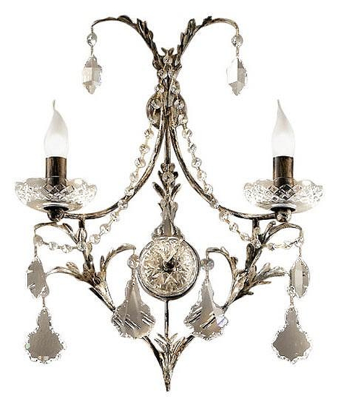 Бра MM Lampadari Settecento 6469/A2 V0580 XP цвет Коричневый