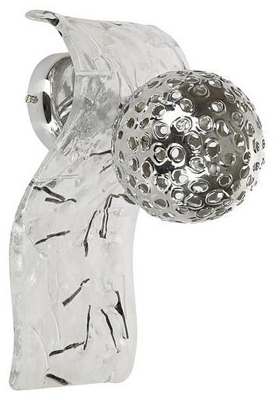 Бра MM Lampadari Sfere 6882/A1 00 V2499 Piccolo цвет плафона/подвески Серебро, цвет арматуры Серебро