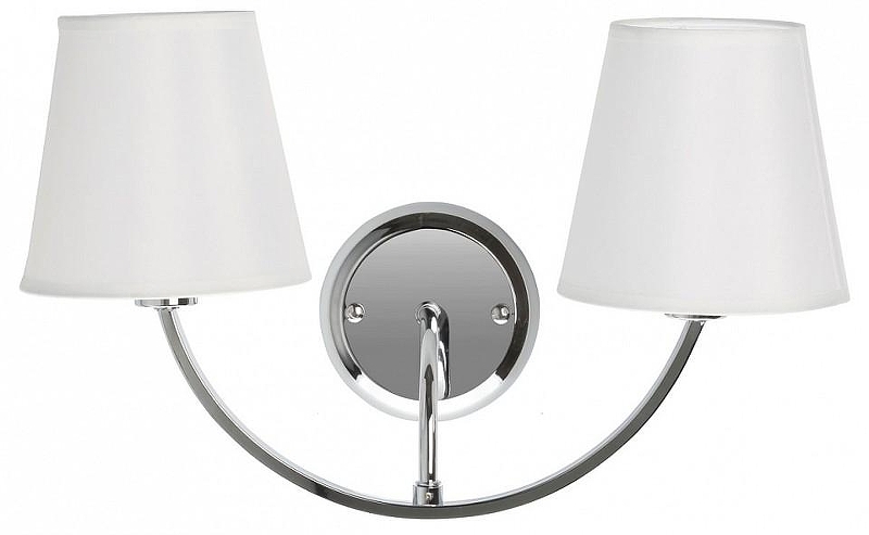 Бра MW-Light Вега 5 329022102 цвет плафона/подвески Белый, цвет арматуры Хром