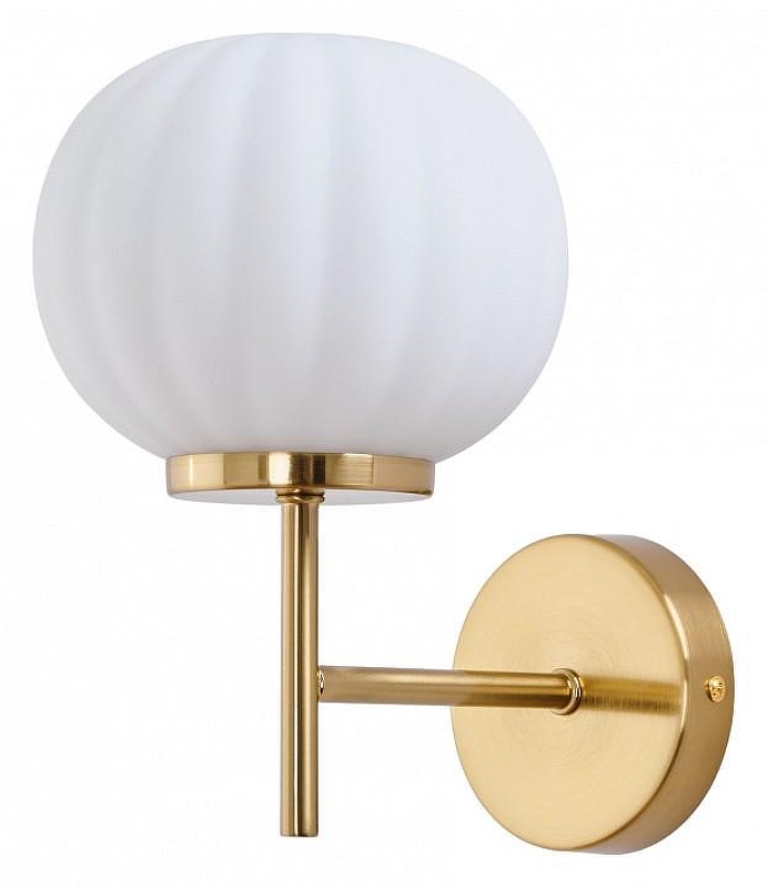 Бра MyFar Eliza MR1900-1W цвет плафона/подвески Белый, цвет арматуры Латунь