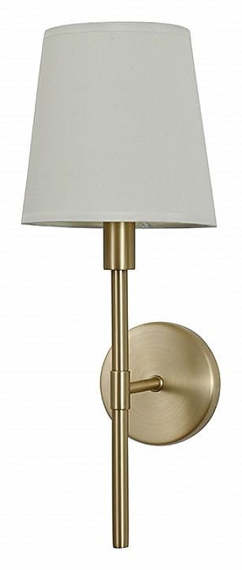 Бра Newport 3550 3552/A brass цвет плафона/подвески Бежевый, цвет арматуры Латунь