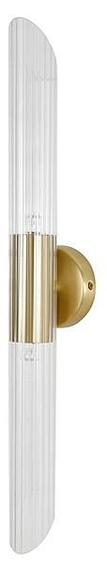 Бра Newport 7270 7278/A brass new цвет плафона/подвески Прозрачный, цвет арматуры Латунь