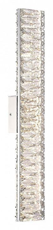 Бра Newport 8240 8244/A цвет плафона/подвески Прозрачный, цвет арматуры Хром