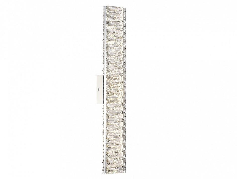 Бра Newport CRYSTAL М0071058 цвет плафона/подвески Прозрачный, Хром, цвет арматуры Хром